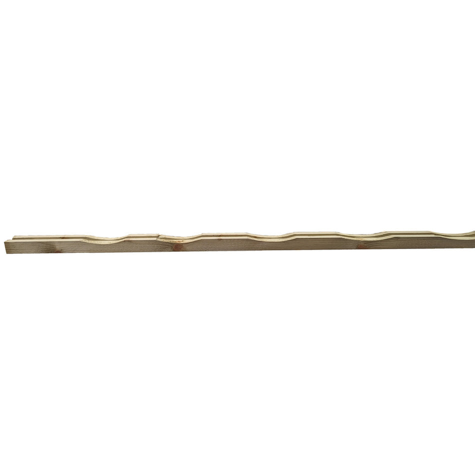 Vuren Ventilatielat Geimpregneerd 28x45x4200mm FSC Mix 70%-775389