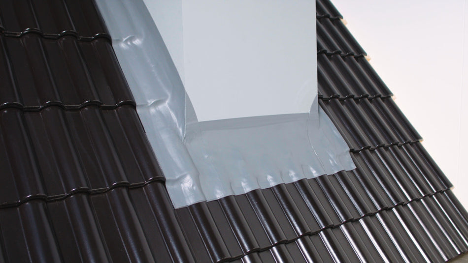 Ubbink Ubiflex Loodvervanger Finio Zwart 25cm x 5m-775834