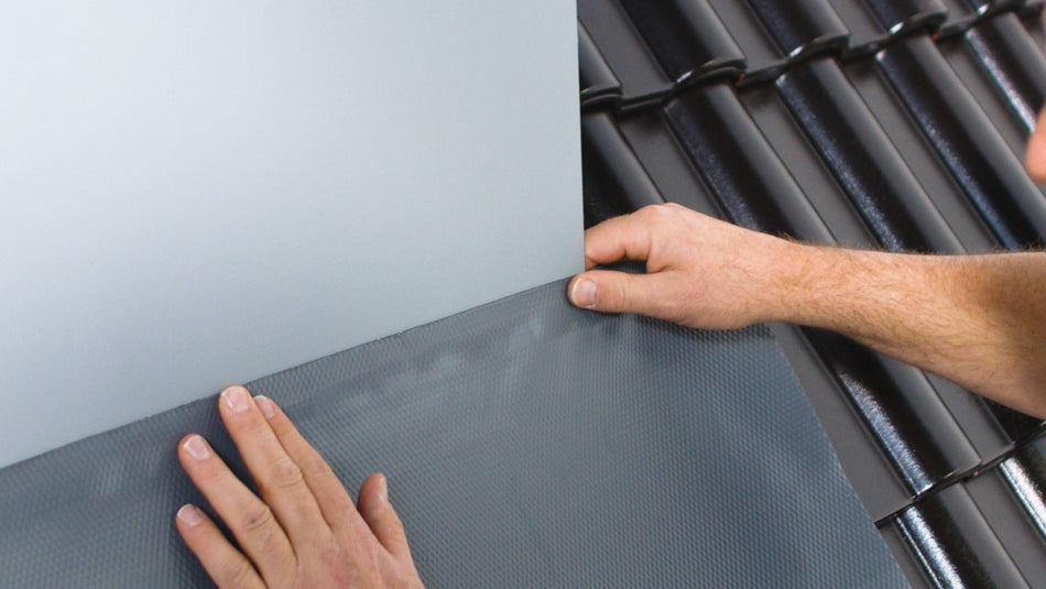 Ubbink Ubiflex Loodvervanger Finio Zwart 50cm 5 meter-775837