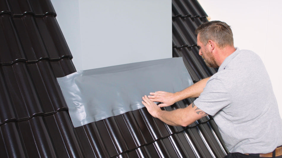 Ubbink Ubiflex Loodvervanger Finio Zwart 50cm 5 meter-775837
