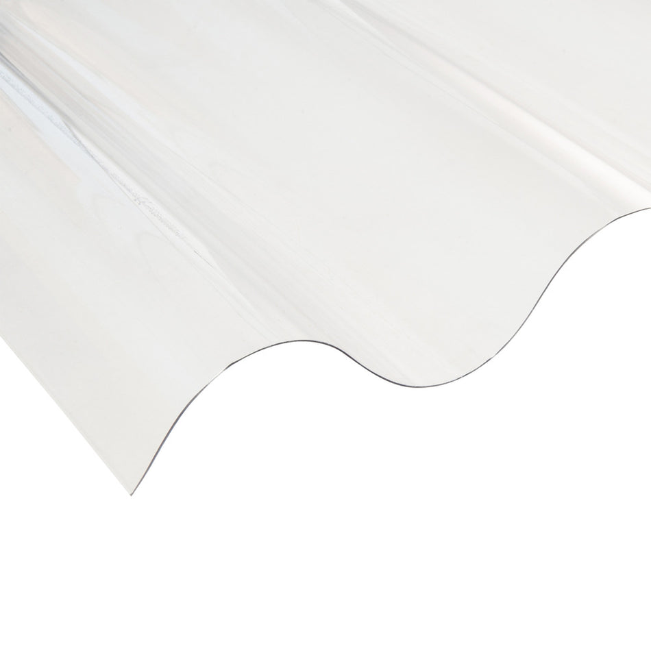 Owomak Golfplaat 177/51 Polycarbonaat Helder Breedte 110cm-775842