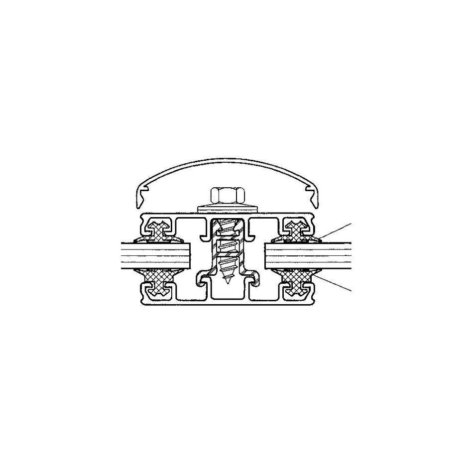 alwo Thermo Middenprofielset 3 meter-775843