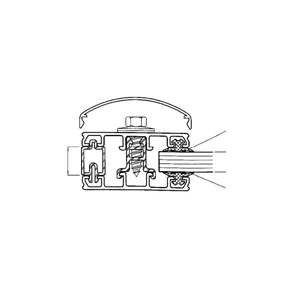 alwo Thermo Randprofielset 3 meter-775844