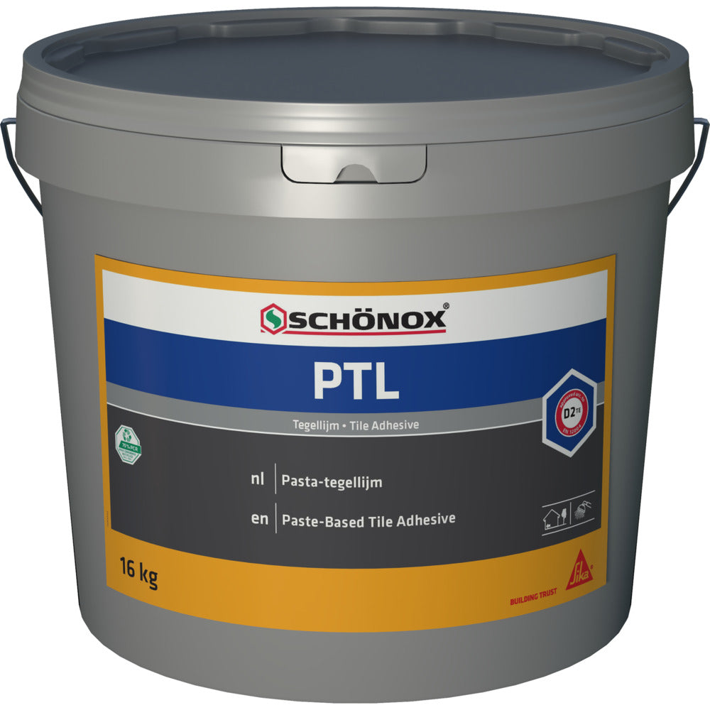 SCHÖNOX PTL Flexibele Pasta Tegellijm Klein-Middenformaat 16kg-775984