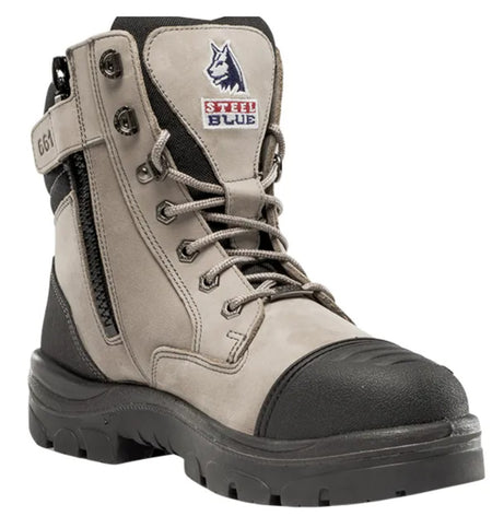 Steel Blue Veiligheidsschoen Southern Cross Zip S3 Grijs-776123