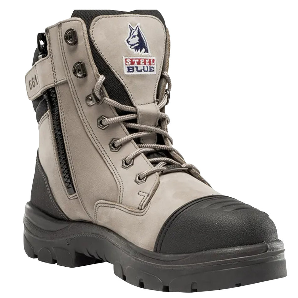 Steel Blue Veiligheidsschoen Southern Cross Zip S3 Grijs-776126