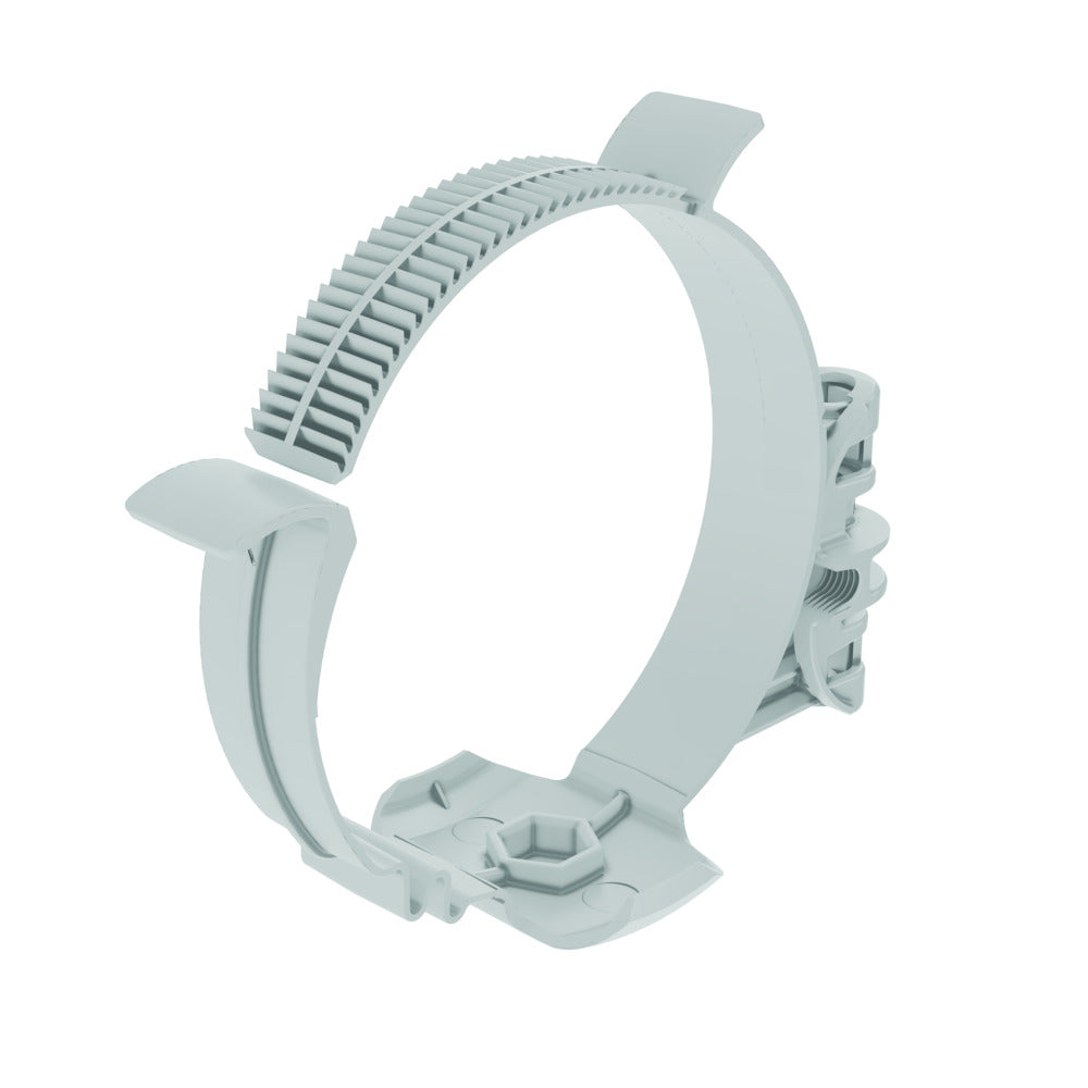 Ubbink Click Beugel Polypropyleen Wit 0° Ø80-100mm-778814