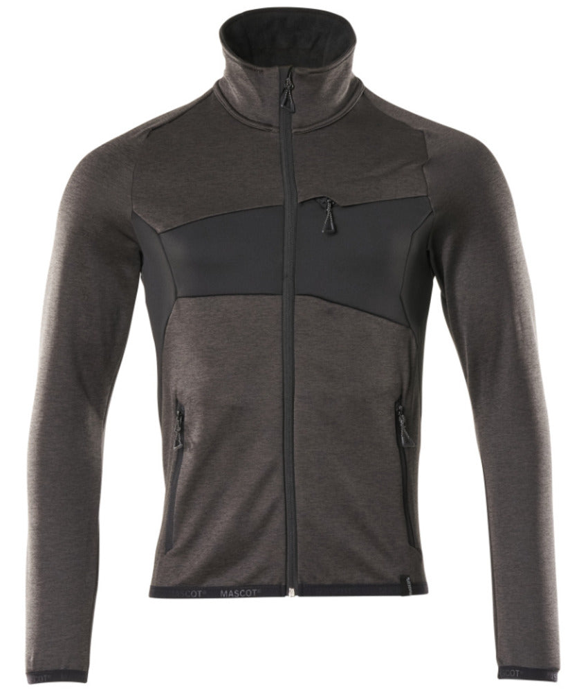 Mascot Fleece Vest Accelerate Stretch Antraciet Met Rits-779741