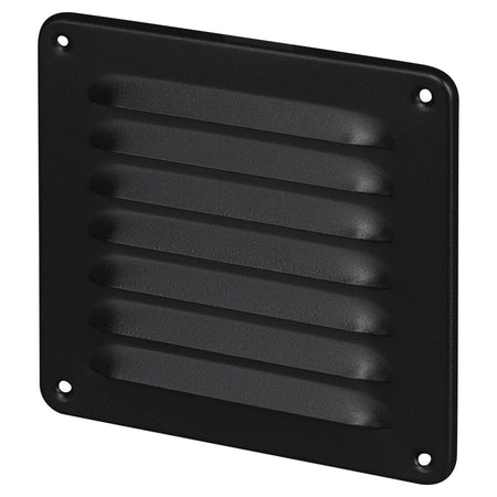Sanivesk Schoepenrooster Aluminium Mat Zwart 155x155mm-779891