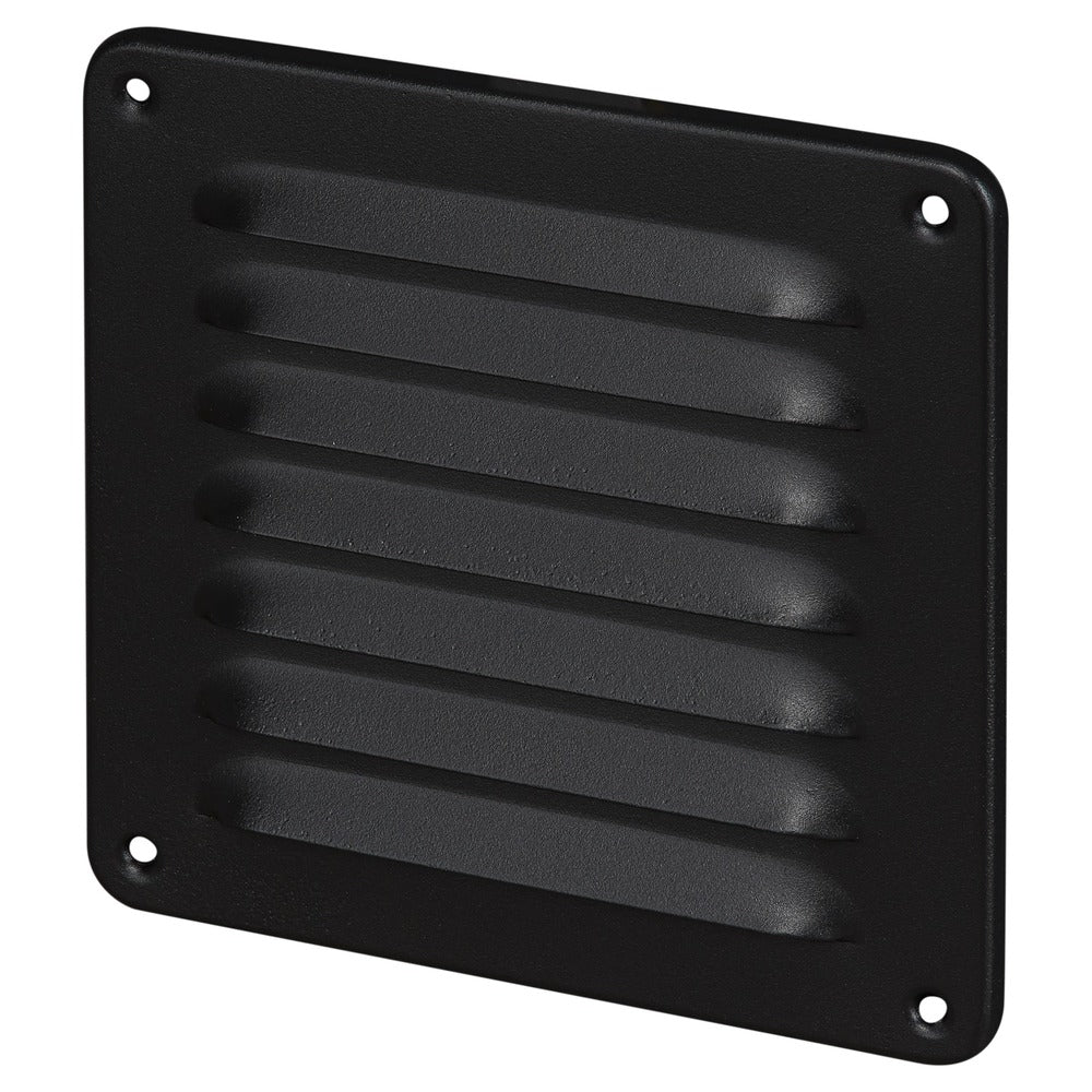 Sanivesk Schoepenrooster Aluminium Mat Zwart 195x195mm-779893