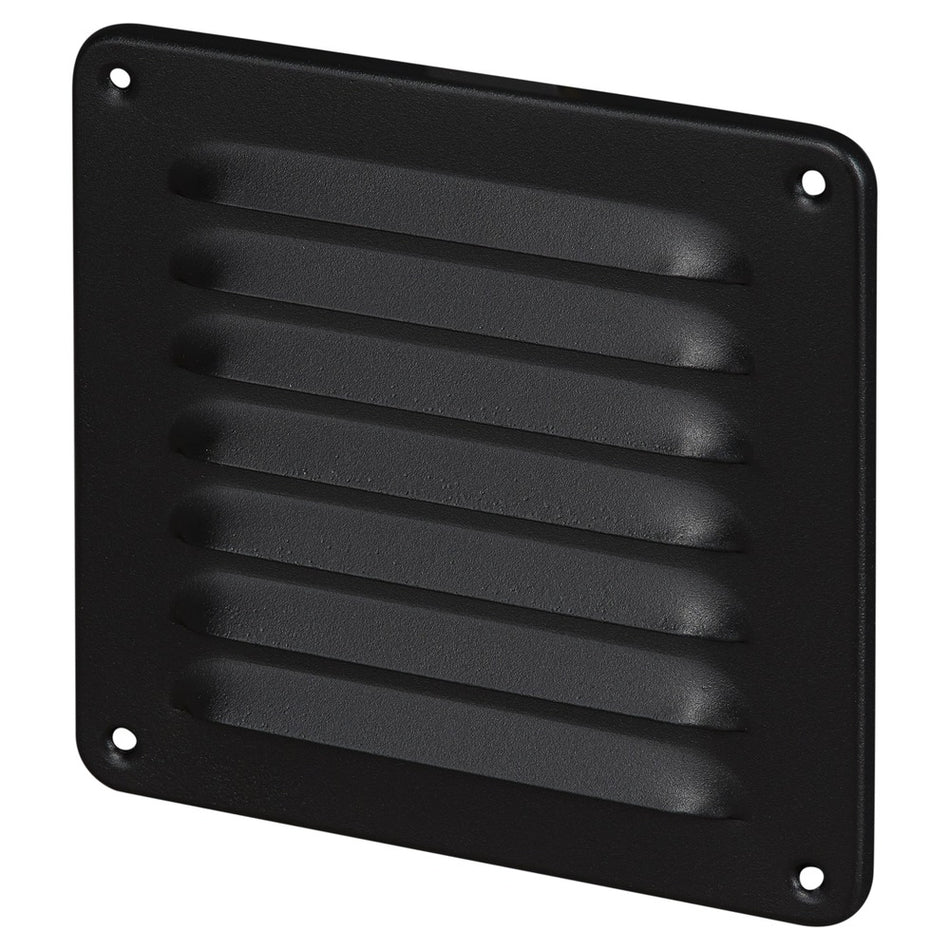 Sanivesk Schoepenrooster Aluminium Mat Zwart 195x195mm-779893