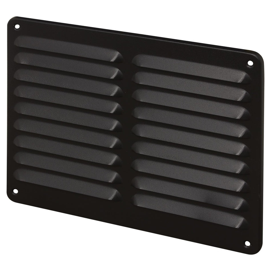 Sanivesk Schoepenrooster Aluminium Mat Zwart 245x195mm-779895