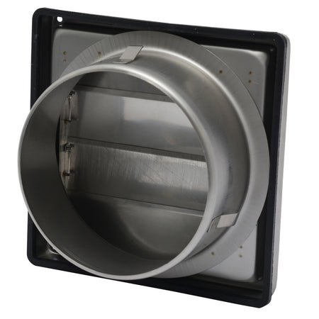 Sanivesk Overdrukrooster RVS Lamellen Ø150mm-779974