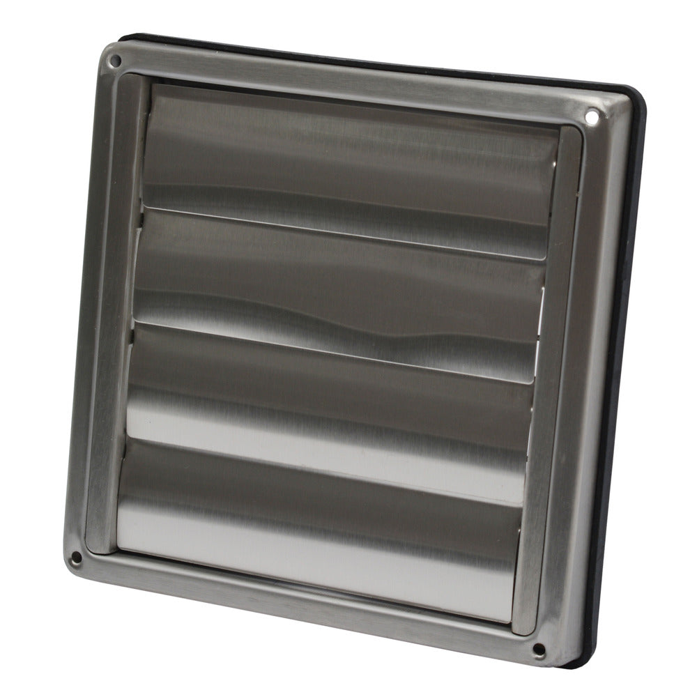 Sanivesk Overdrukrooster RVS Lamellen Ø150mm-779974