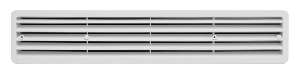 Sanivesk Deurrooster Set Kunststof Wit 460x90mm-780014