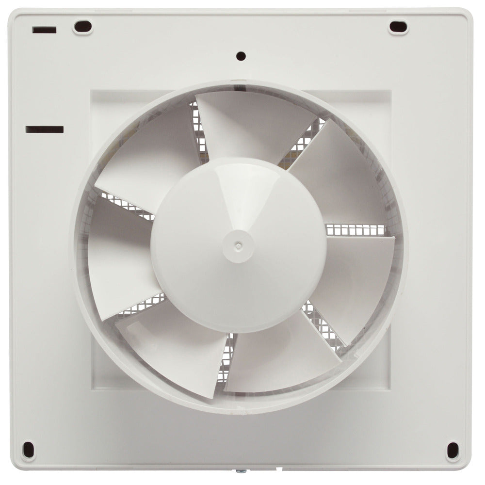 Sanivesk Original Ventilator Kunststof Wit Met Timer Ø125mm-780033