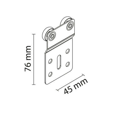 Advance PRO U50 Onderdelenset 2 deuren 50 kg-782572