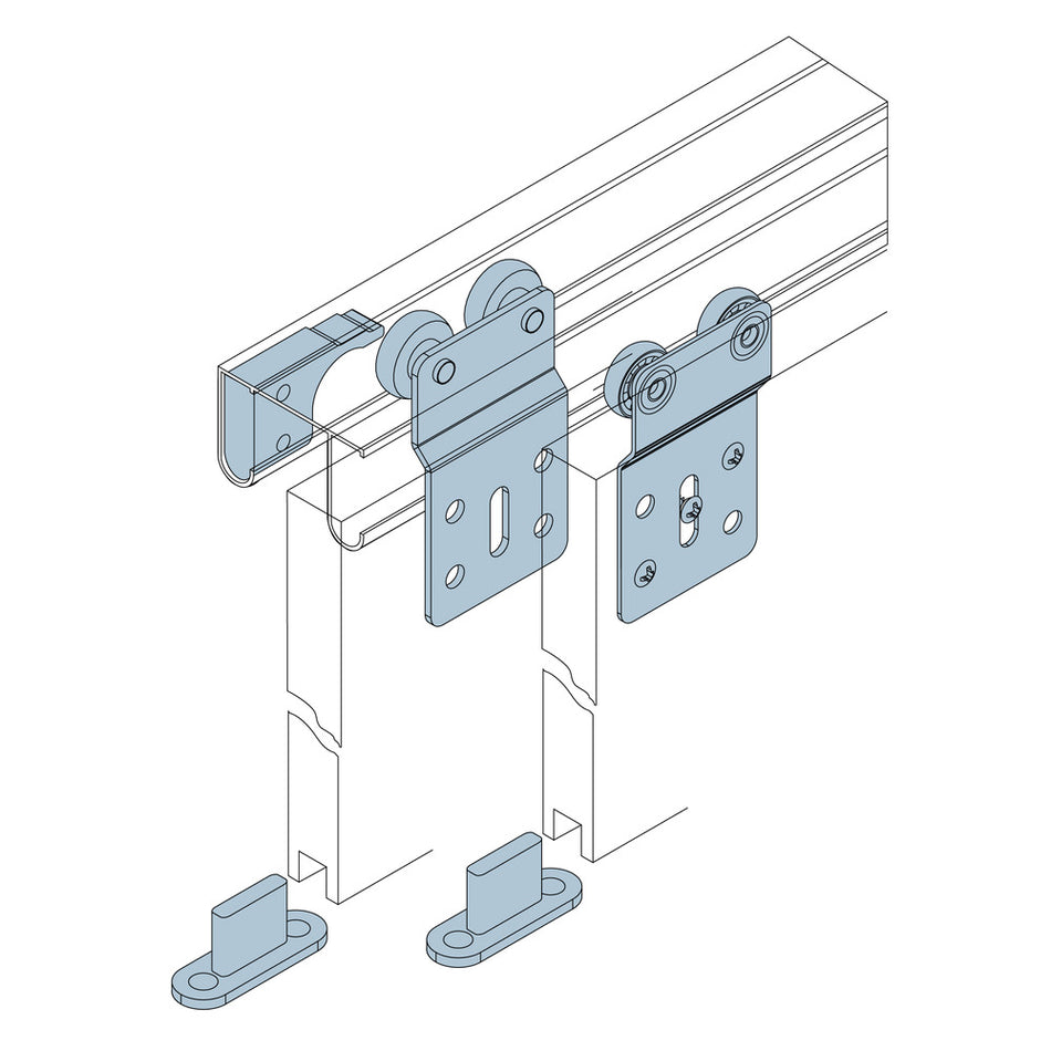 Advance PRO U30/50 Rail Dubbel 200cm-782574