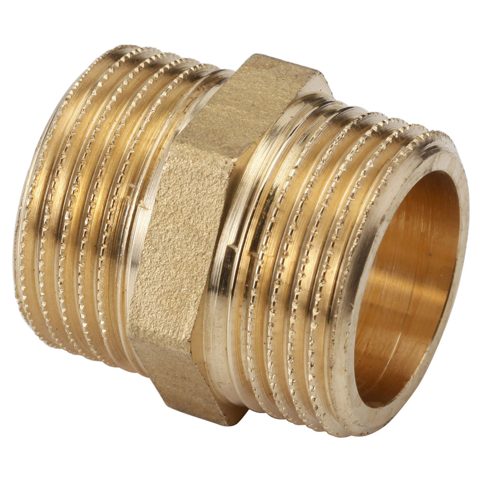Draad nippel 3/4'' dubbel-783541