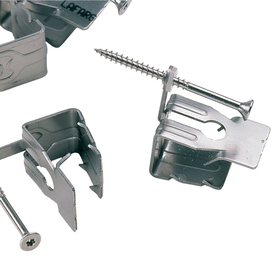 Monier Euro-Hoekkeperklem RVS incl Schroef 25st-783735