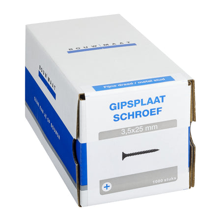 Bouwmaat Gipsplaatschroef 3,5mm Fijne Draad PH2-784595
