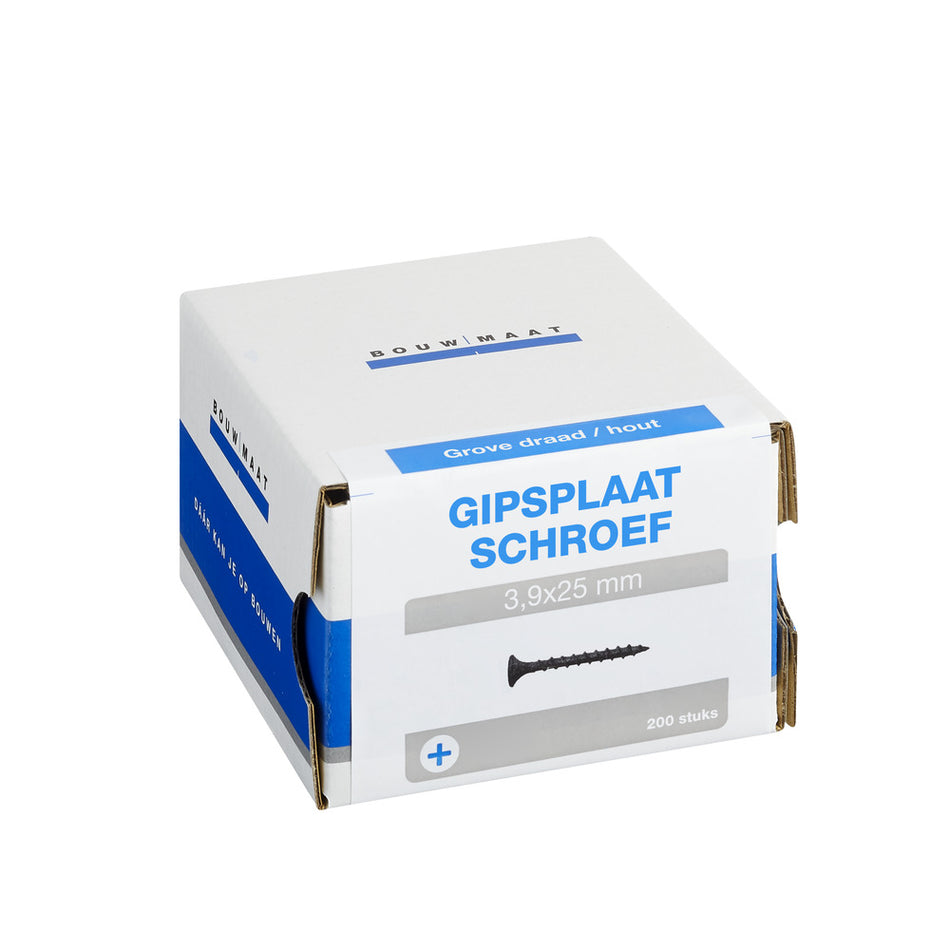 Bouwmaat Gipsplaatschroef 3.9mm Grove Draad PH2-784602
