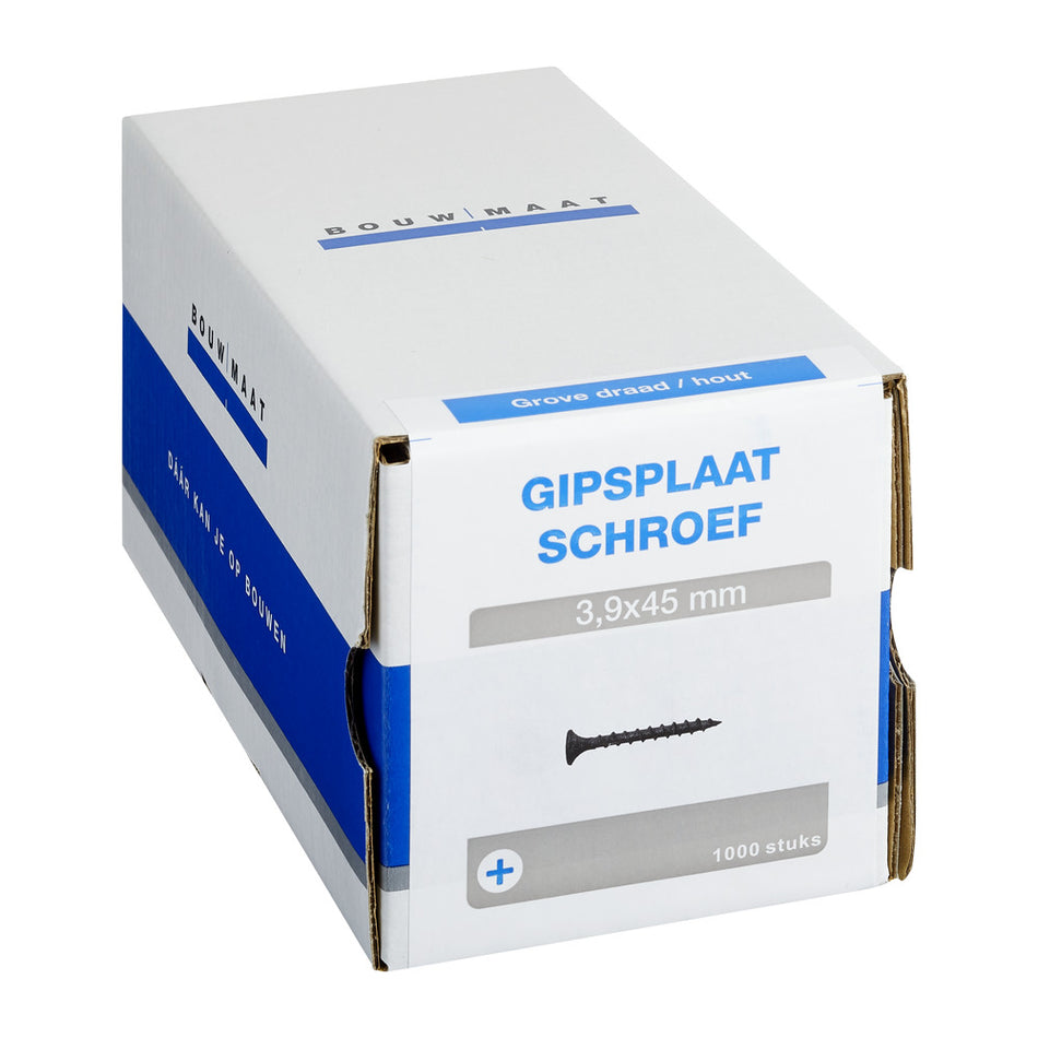 Bouwmaat Gipsplaatschroef 3.9mm Grove Draad PH2-784609