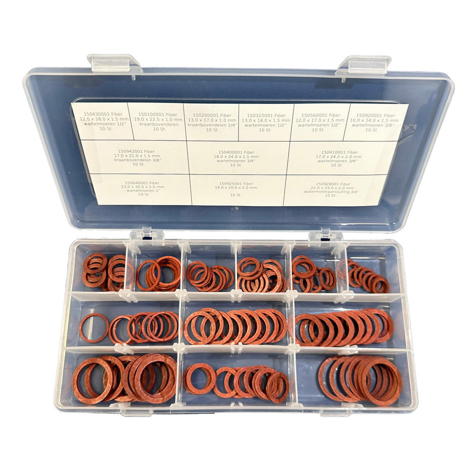 De Beer Fiberringen Assorti 120st-791837