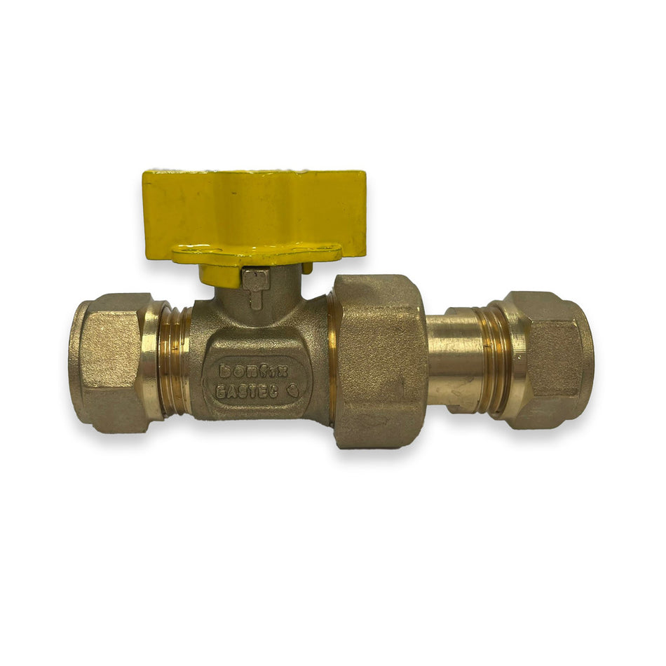 Riko Gaskogelkraan knelkoppeling 15 x 15 mm-791844