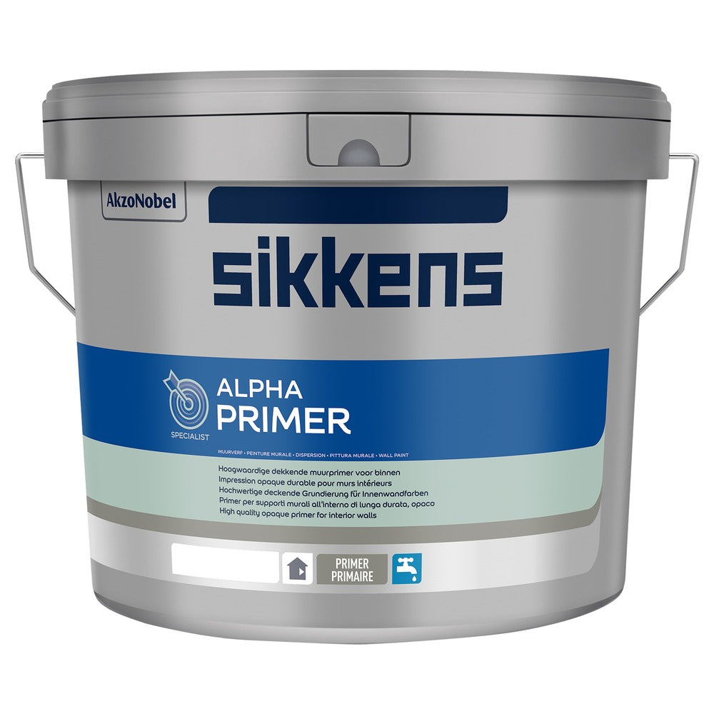 Sikkens Muurprimer Alpha Primer Wit/W05 5L-795372