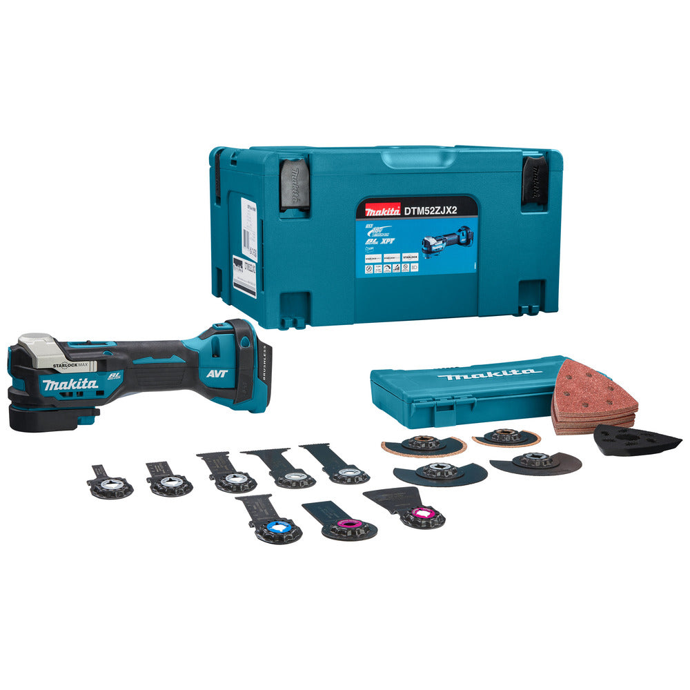 Makita Multitool 18V DTM52ZJX2 In Mbox-801512