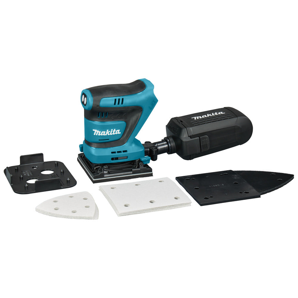 Makita Handpalm Vlakschuurmachine 18V DBO480Z Zonder Accu's En Lader-801513