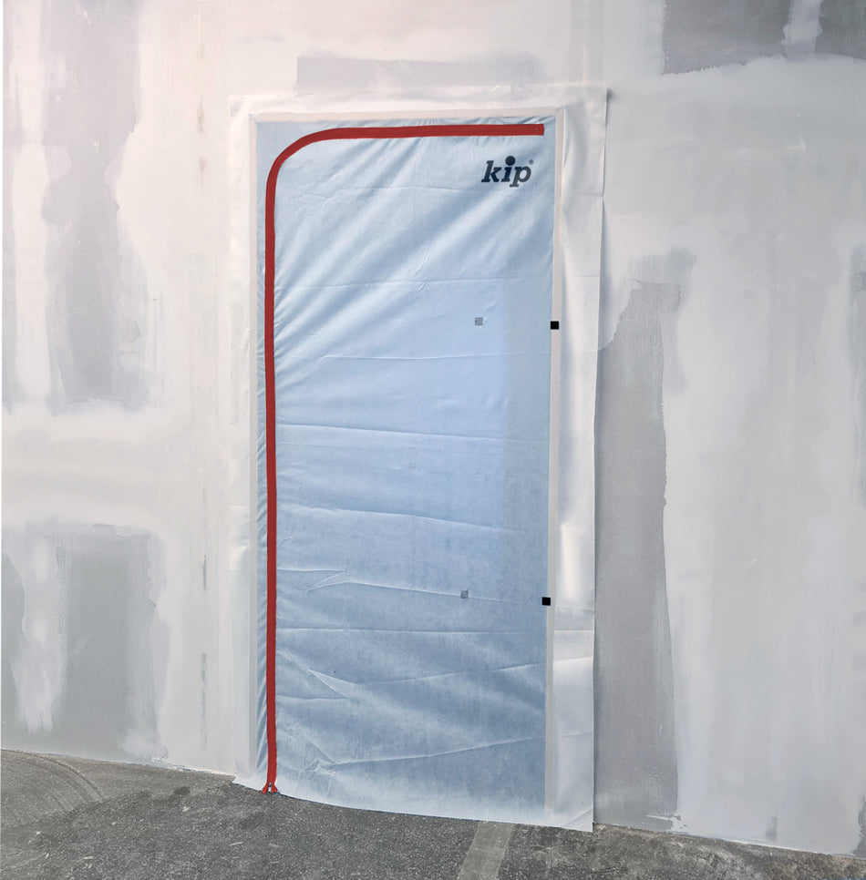 Kip 395 Stofdeur PP-Vlies Met Rits 120x250cm-801646