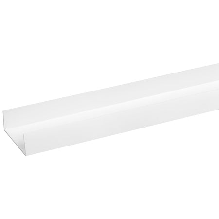 U-profiel kunststof 20x51x20mm wit 260cm-801923