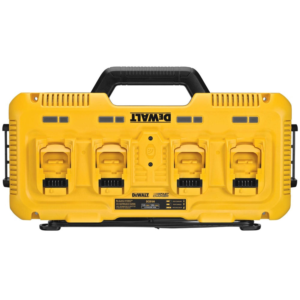DeWALT XR FLEXVOLT 4-Poort Snellader 12V-18V-802335