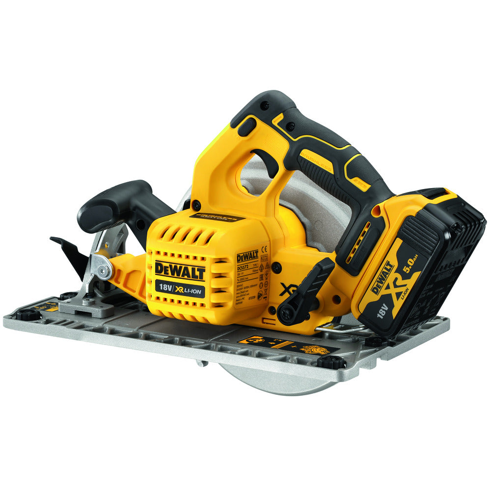 DeWALT XR Brushless Cirkelzaag DCS572NT-XJ 18V 184mm-802339