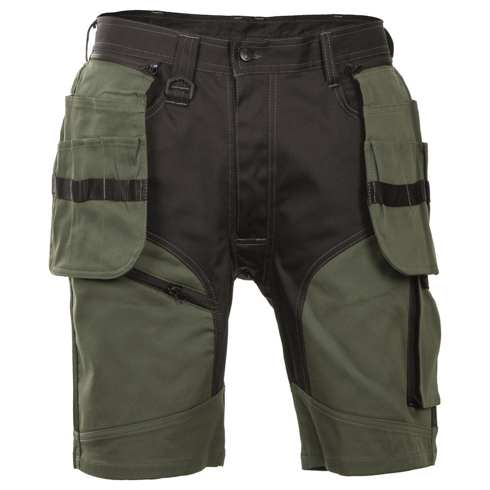CERVA Korte Werkbroek Keilor Olijfgroen-803555