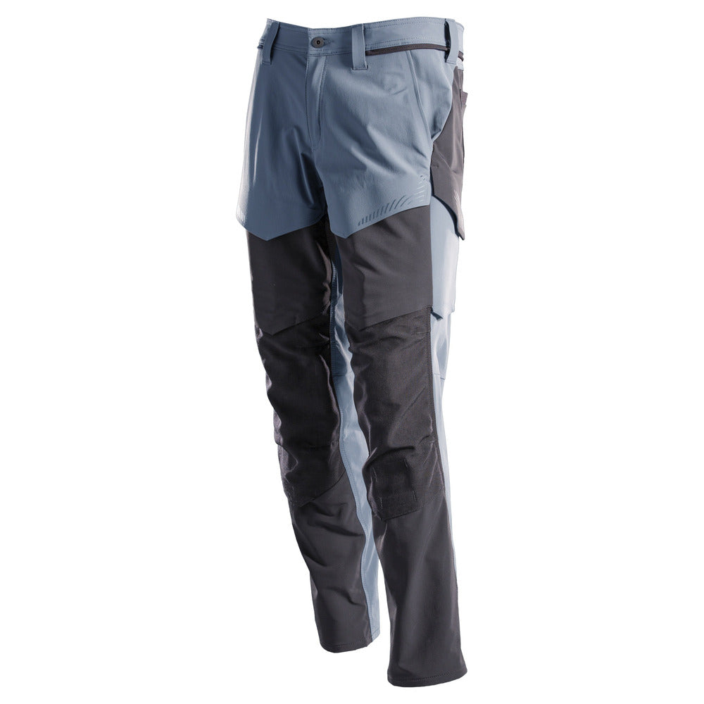 Mascot Werkbroek Customized Ultimate Stretch IJsblauw/Marine-806087
