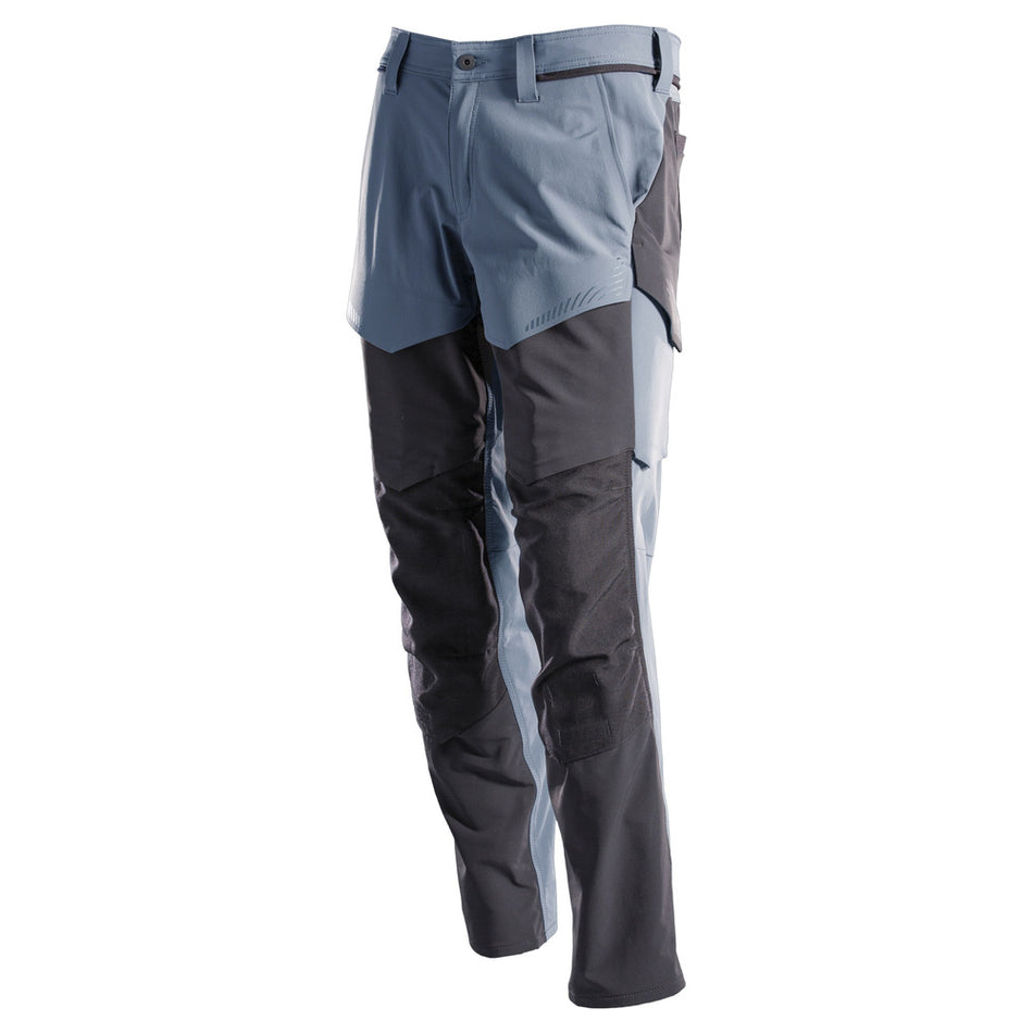Mascot Werkbroek Customized Ultimate Stretch IJsblauw/Marine-806089