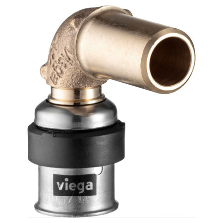 Viega Smartpress Insteekbocht 90º 16x15mm-806355
