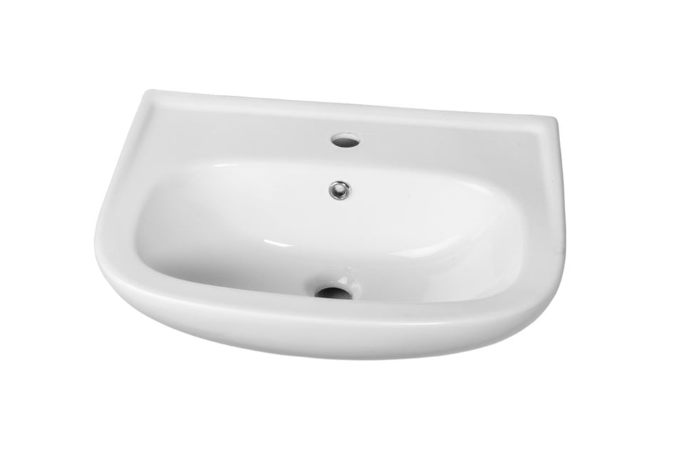 Trevi Wastafel Glanzend Wit 56x45cm-806457