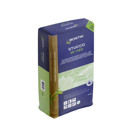 Bostik Uitvlakmortel Stucco W140 Lichtgewicht 3-40mm 20kg-807642