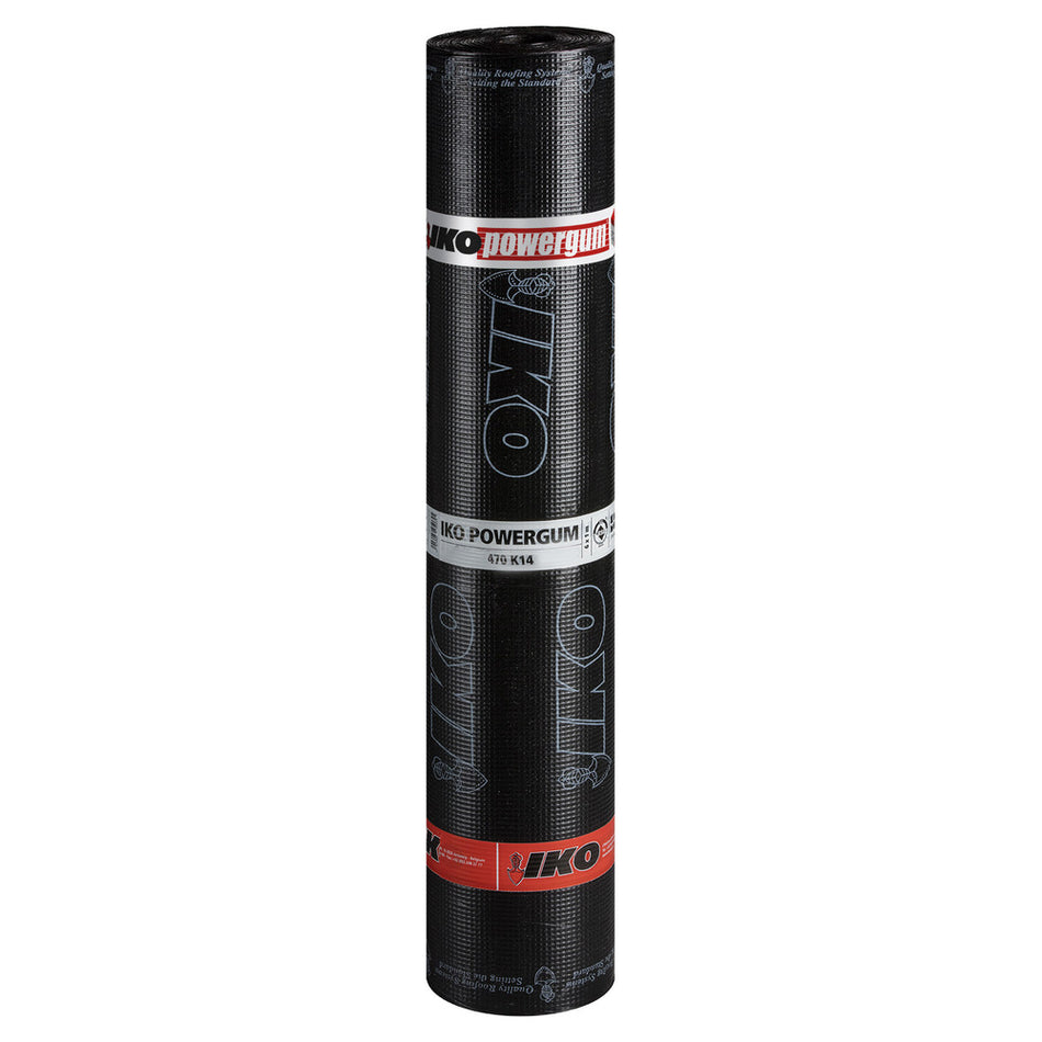 IKO Powergum 470K14 EU Toplaag Zwart 6m2-808653