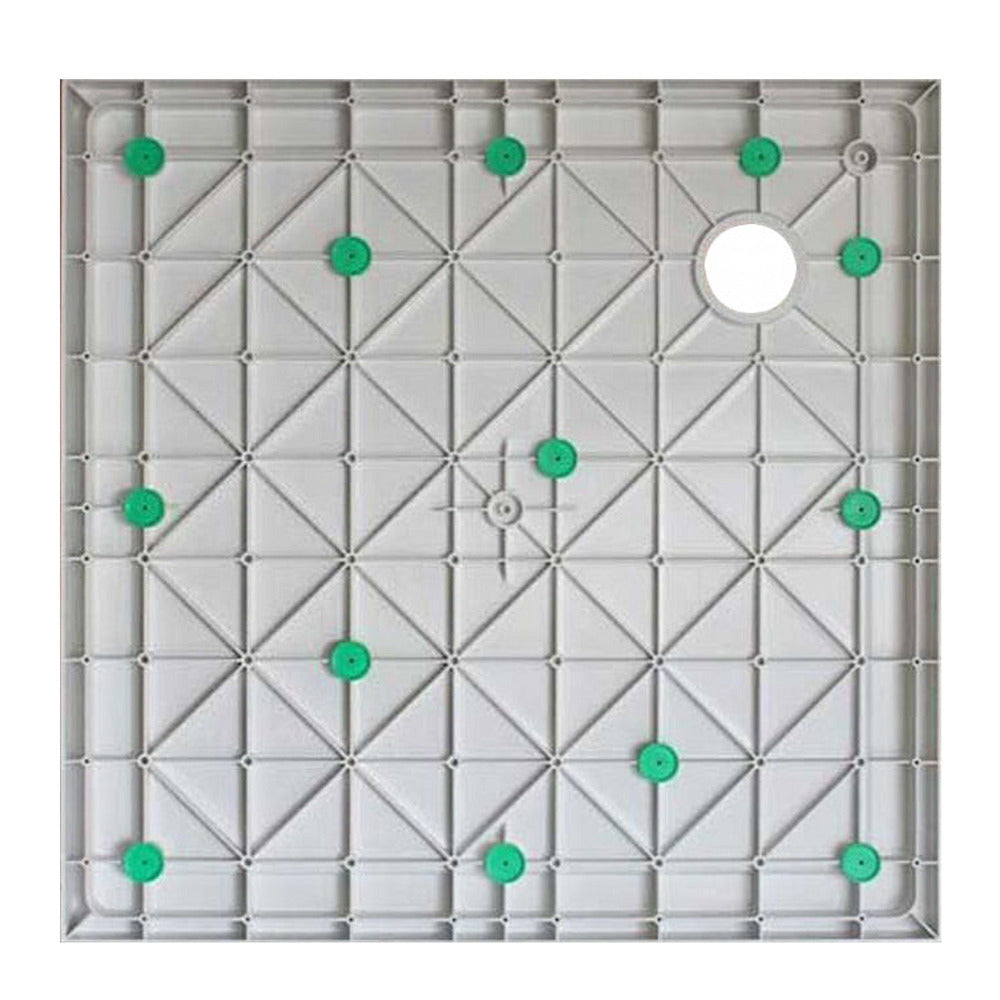 Douchebak Vierkant SMC Wit 80x80cm-809543
