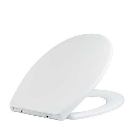 Trevi Wandcloset met Toiletzitting Randloos Diepspoel Glanzend Wit 53cm-809544