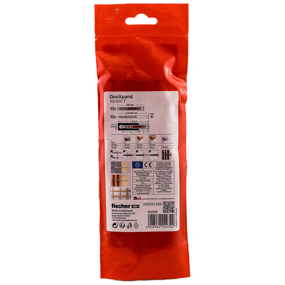 fischer Constructieplug DuoXpand Verzinkt T 10mm-816390
