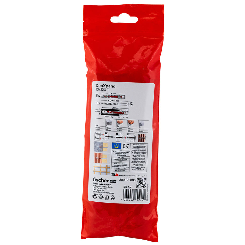 fischer Constructieplug DuoXpand Verzinkt T 10mm-816391