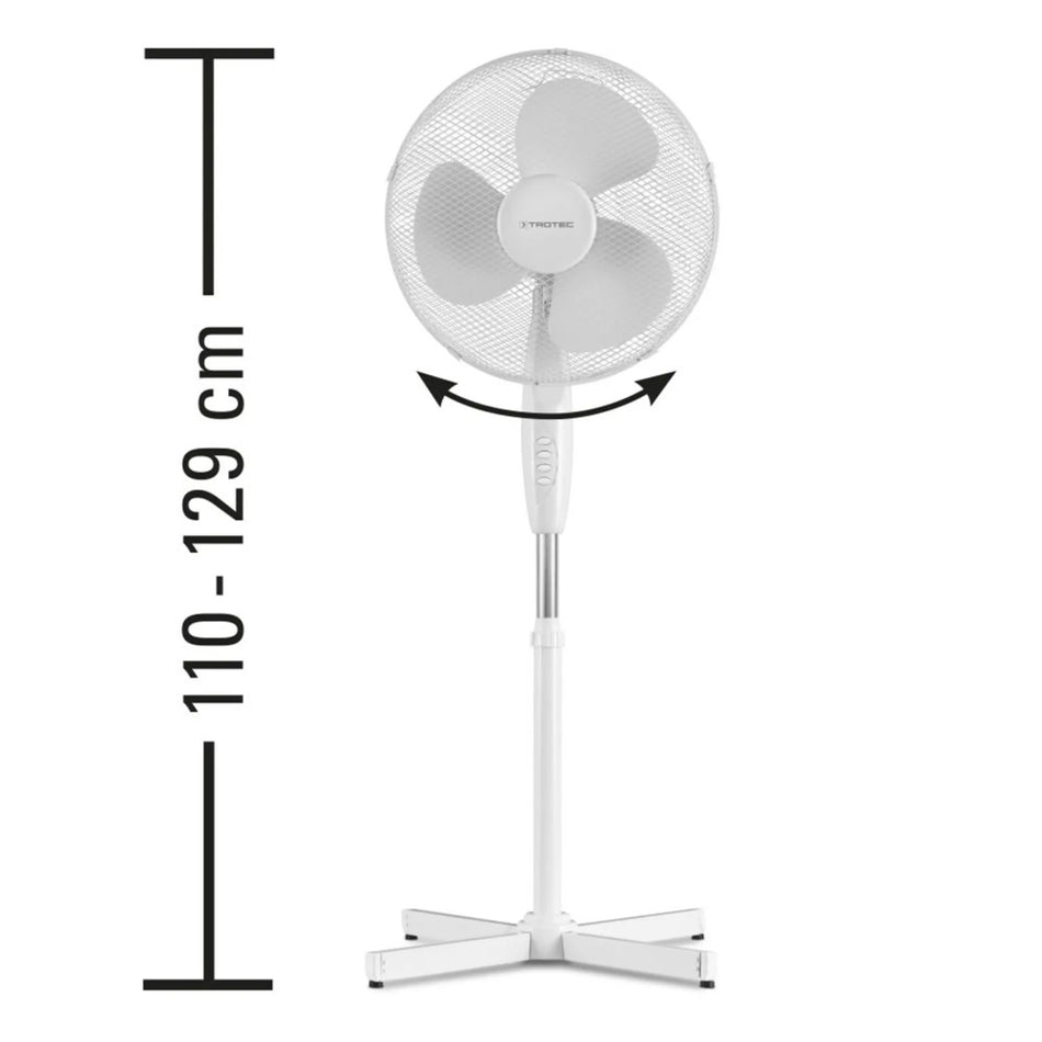 Trotec statiefventilator TVE 16 wit-816528