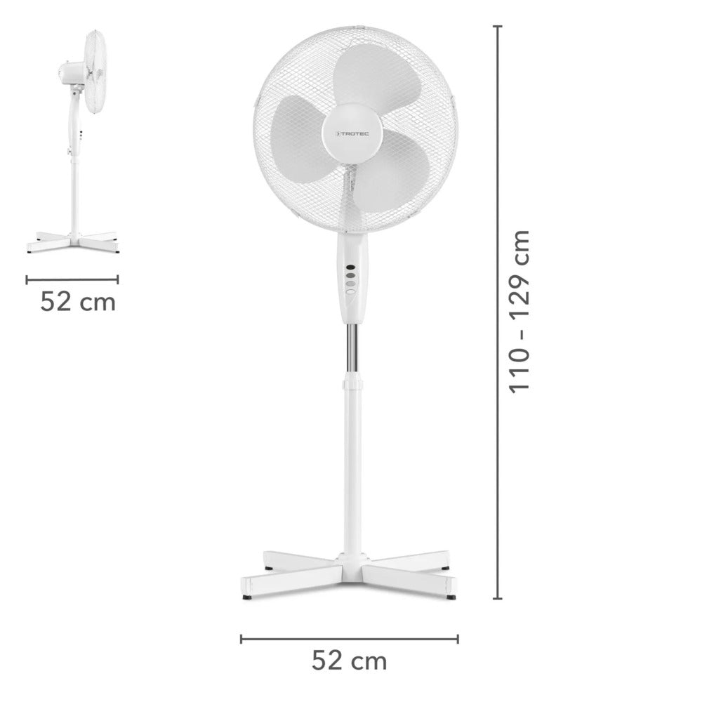 Trotec statiefventilator TVE 16 wit-816528