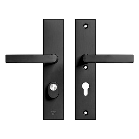 AXA Veiligheidsbeslag Edge Plus Kruk-Kruk PC72 Anti-Kerntrek Zwart SKG3-820481
